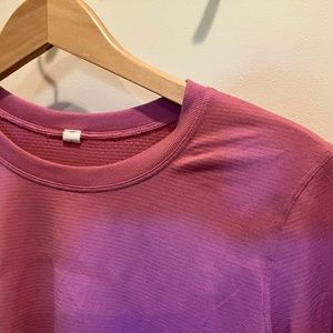 Lululemon Swiftly Tech long sleeve shirt 2.0 Size 6 pink blossom